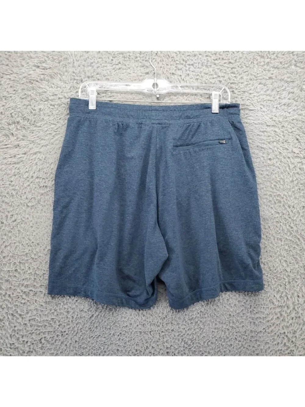 Vuori Shorts Mens Large Blue Recycled Polyester Elastic Waist Drawstring Lounge